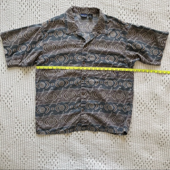 Patagonia VINTAGE Button-down Shirt, Men’s Medium - Picture 4 of 7